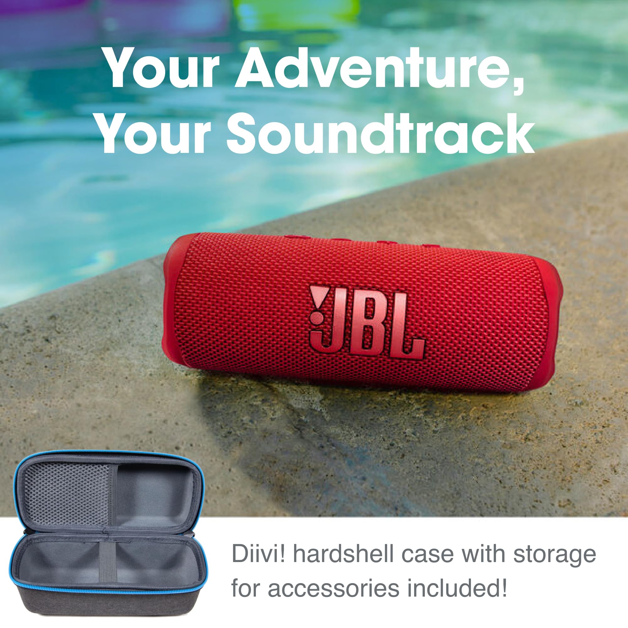 Amazon.com: JBL Flip 6 (Pink) + Bundle with divvi